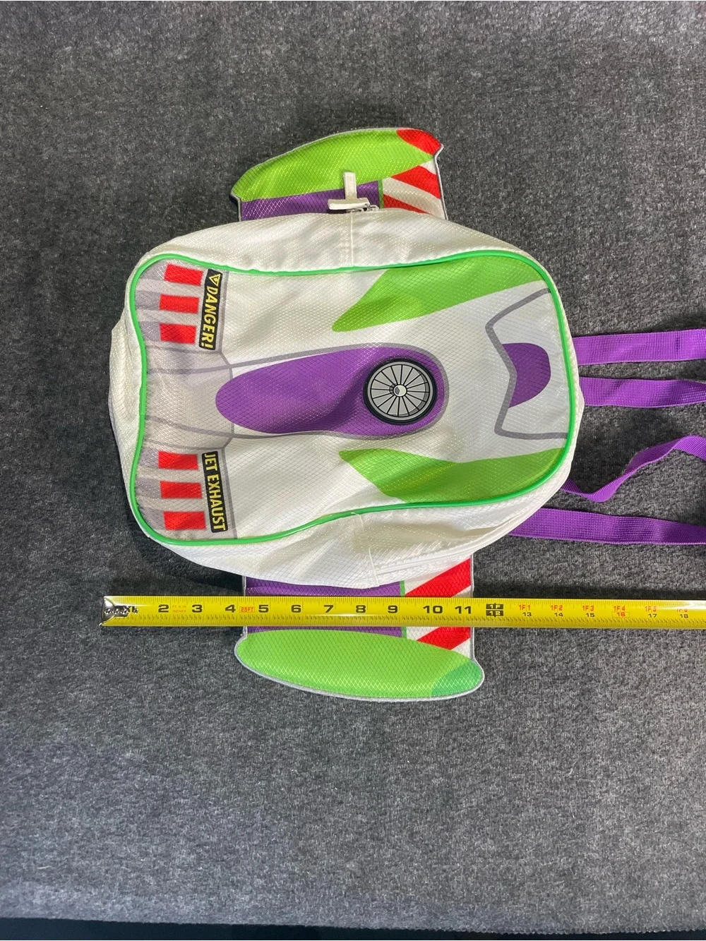 Buzz Lightyear Backpack Disney Pixar Toy Story Kids School Bag 3D Wings Jet Pack